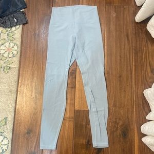 Light blue Lululemon aligne leggings
